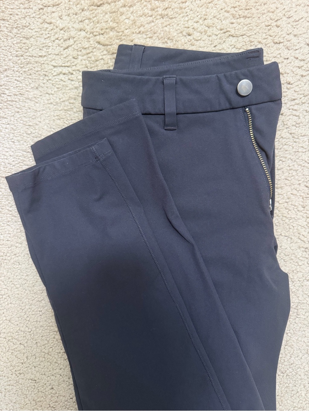 Excellent Condition Lululemon Commission Slim Fit Pants Charcoal Dark Gray 29x29